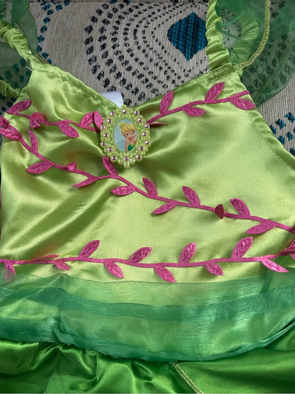Disney Tinker Bell Costume - Green and Yellow